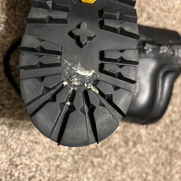 MATTERHORN MEN'S BLACK LEATHER 200 GRAM 1949 BOOTS Insulated 6.5W Made In USA - Picture 9 of 11